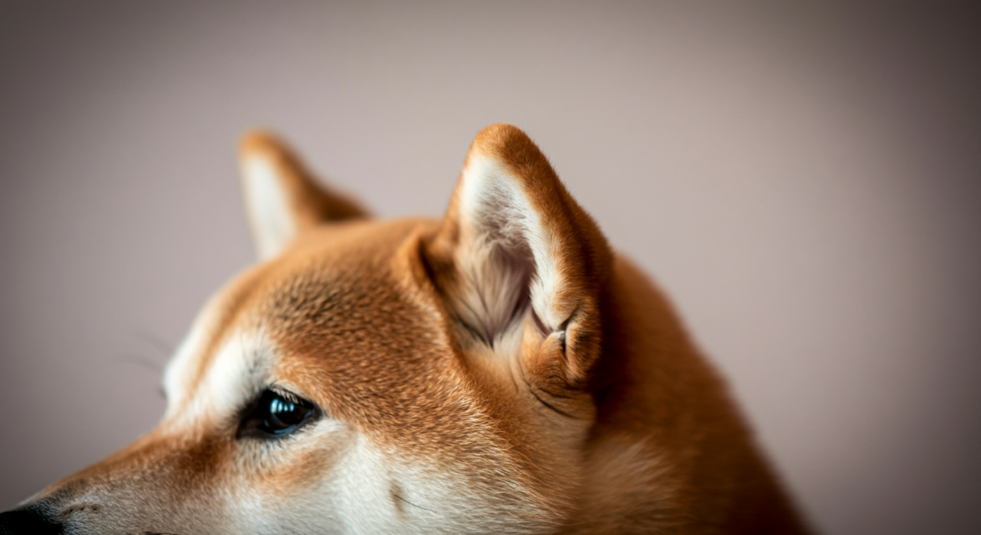 犬の耳のクローズアップ。愛犬の気持ちを理解しようというコンセプトの抽象的な写真。