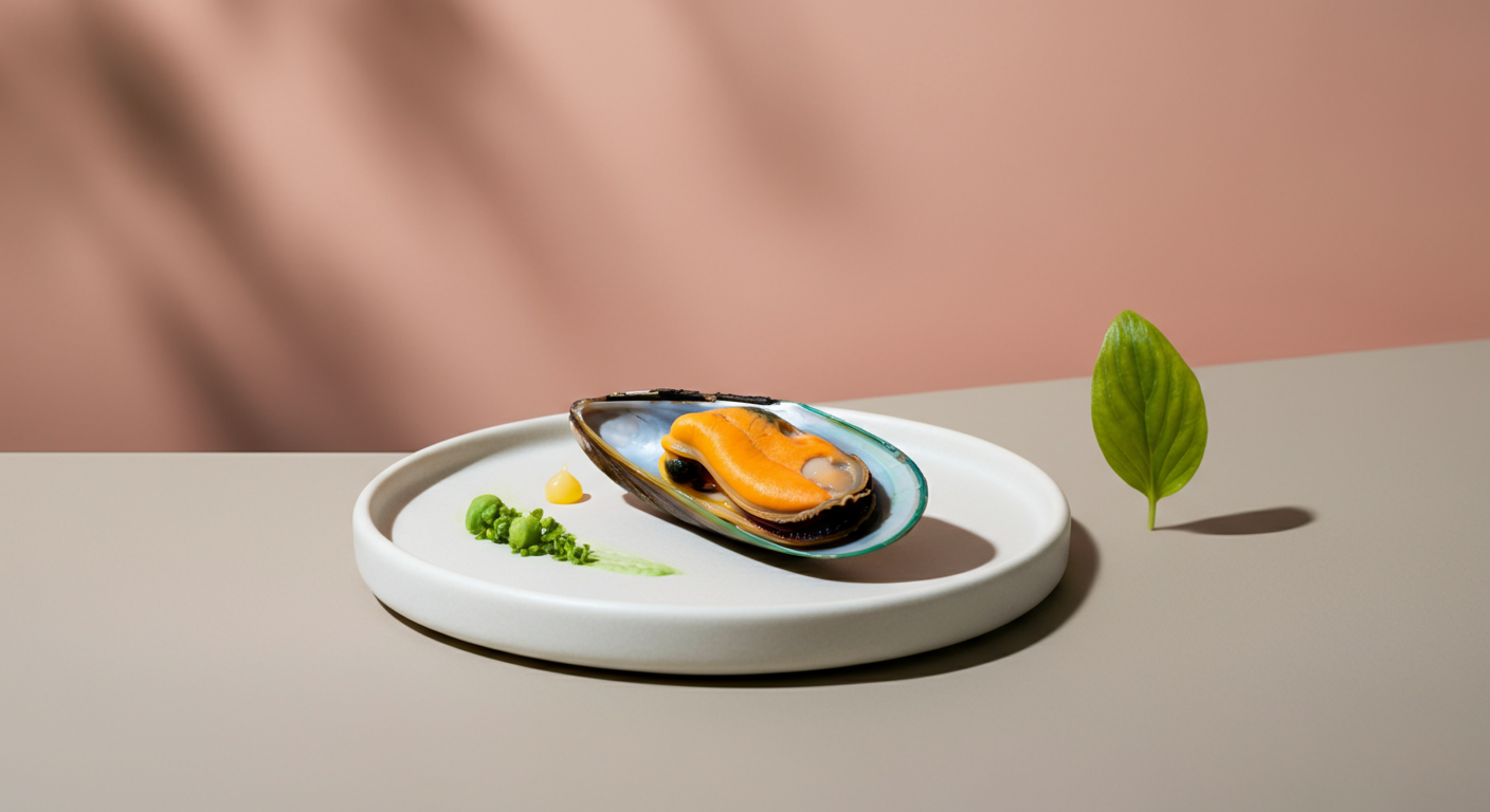 健康的な食材が美しく並べられた抽象的なイメージ