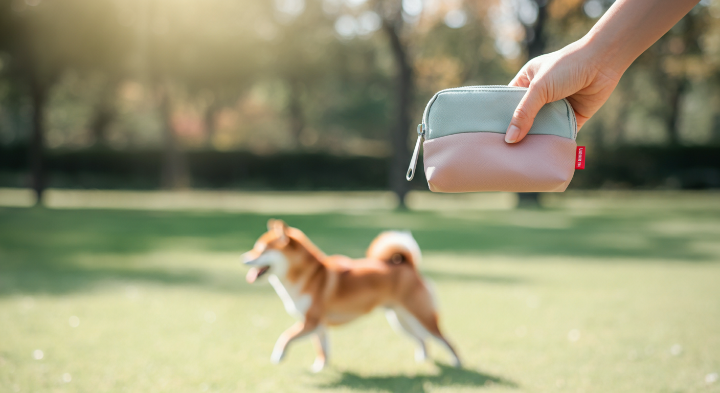 ドッグランデビューの前に。マナーポーチが『ただの袋』ではない3つの理由