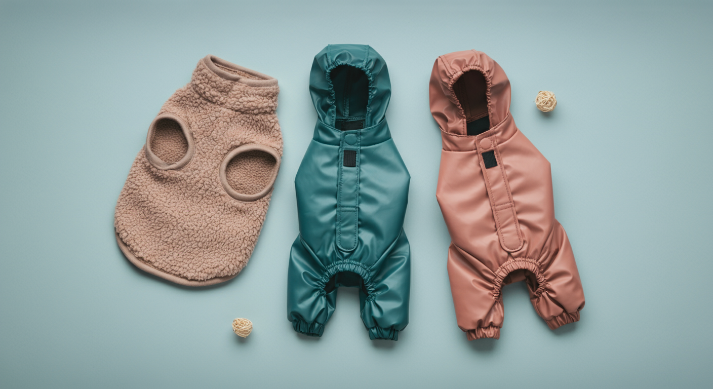 雨でも雪でもへっちゃら!天候・シーン別で考えるドッグラン防寒着の賢い使い分け術