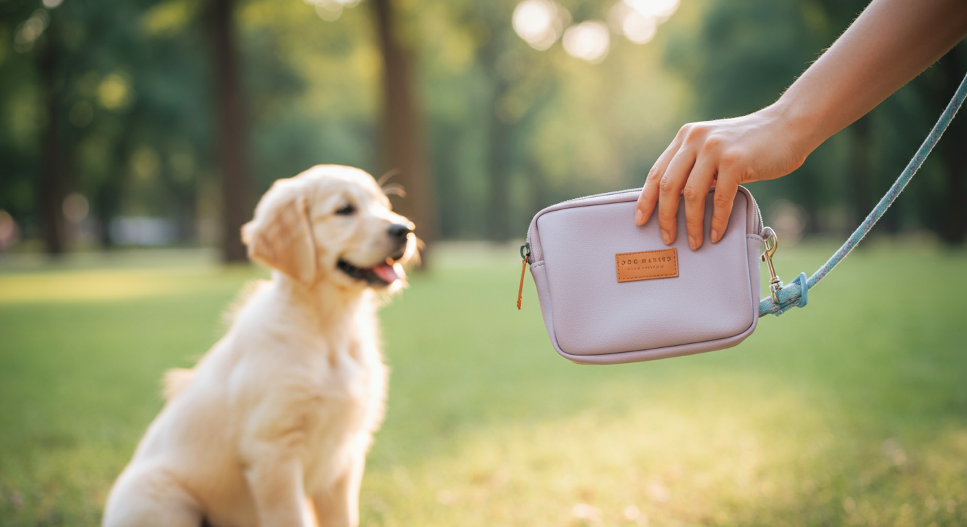 愛犬との散歩デビュー！「犬用マナーポーチ」の必要性と失敗しない選び方