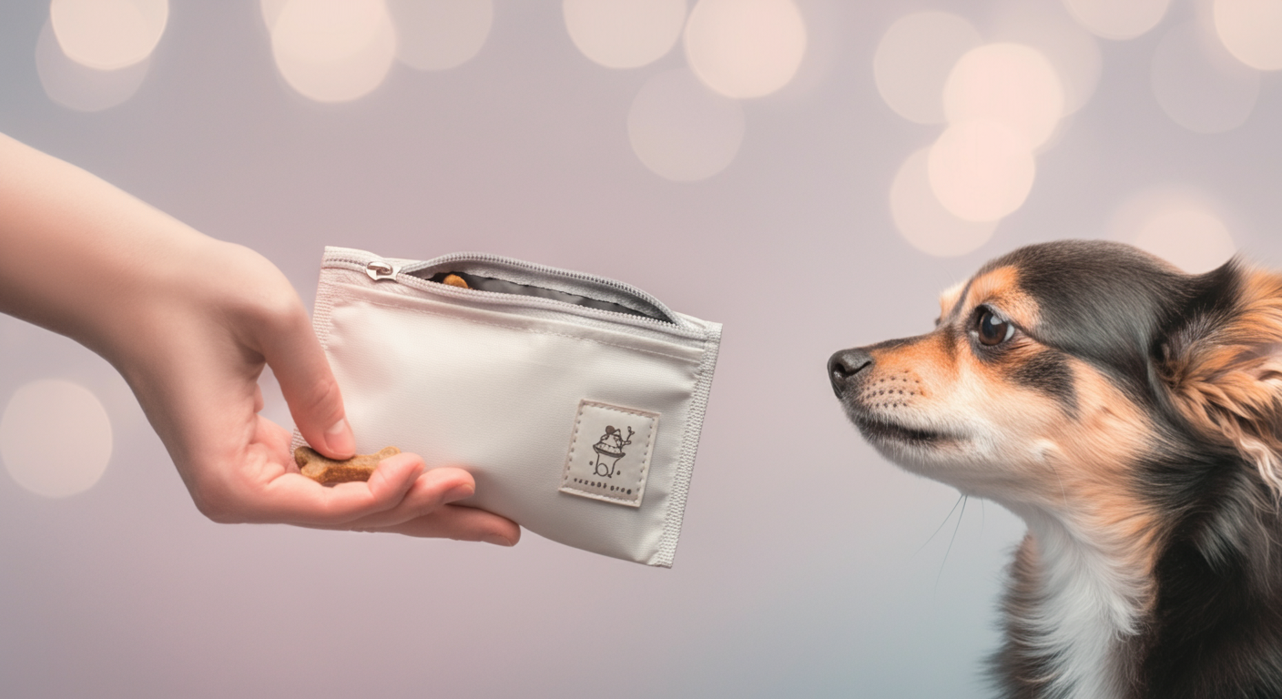 ドッグランが怖い？臆病な愛犬のためのトリーツポーチ活用ステップ