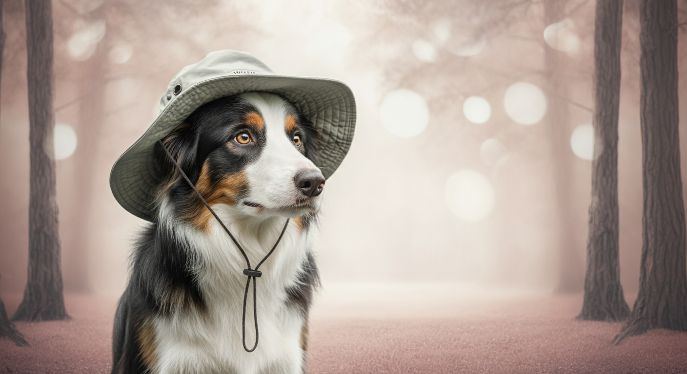 愛犬を紫外線や寒さから守る。アウトドアで役立つ機能性ドッグハットの選び方
