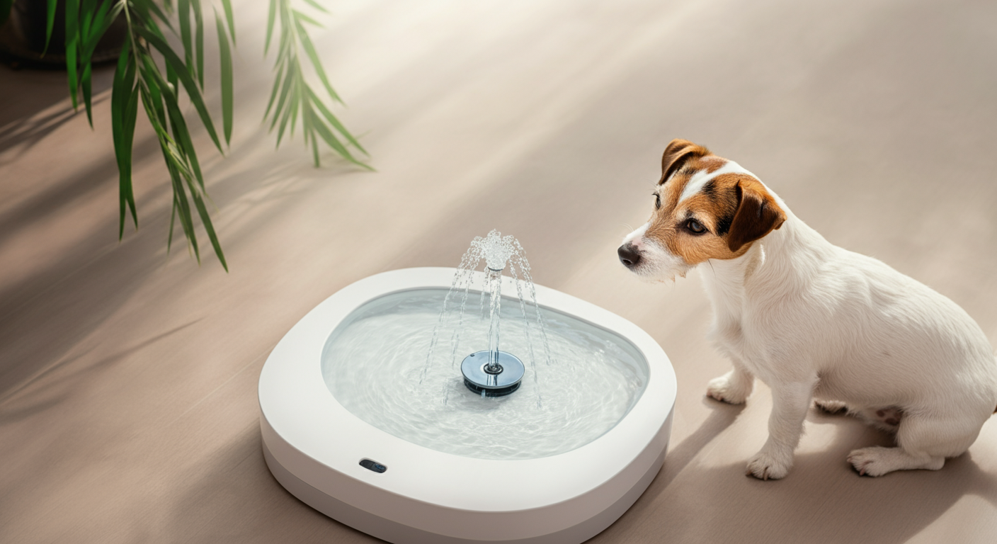 忙しいあなたの味方。「自動給水器」で愛犬のお留守番を快適に