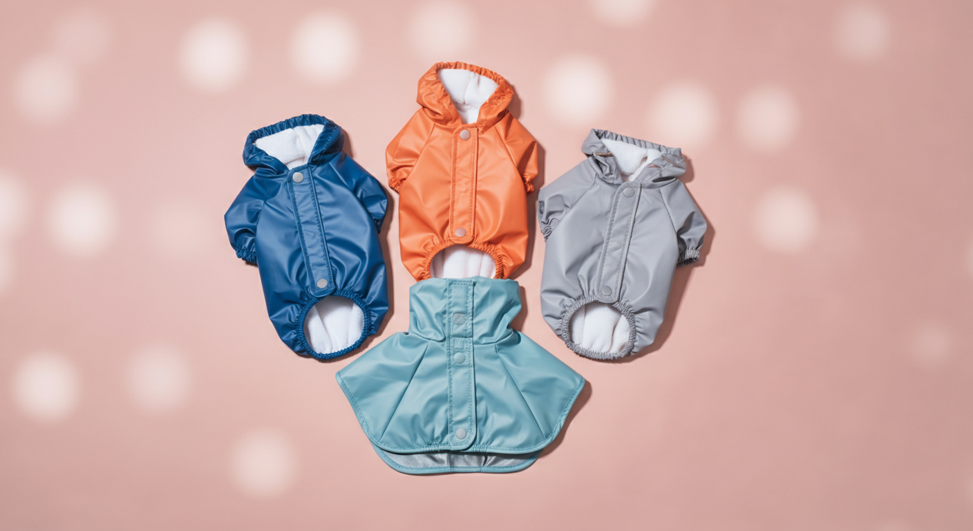 【犬種・目的別】ドッグランのプロが教える!愛犬に最適なレインコート選び方