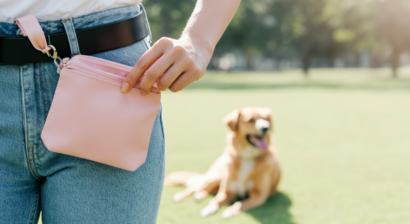 ドッグランでトリーツポーチはNG?他の犬とトラブルにならない褒め方の新常識