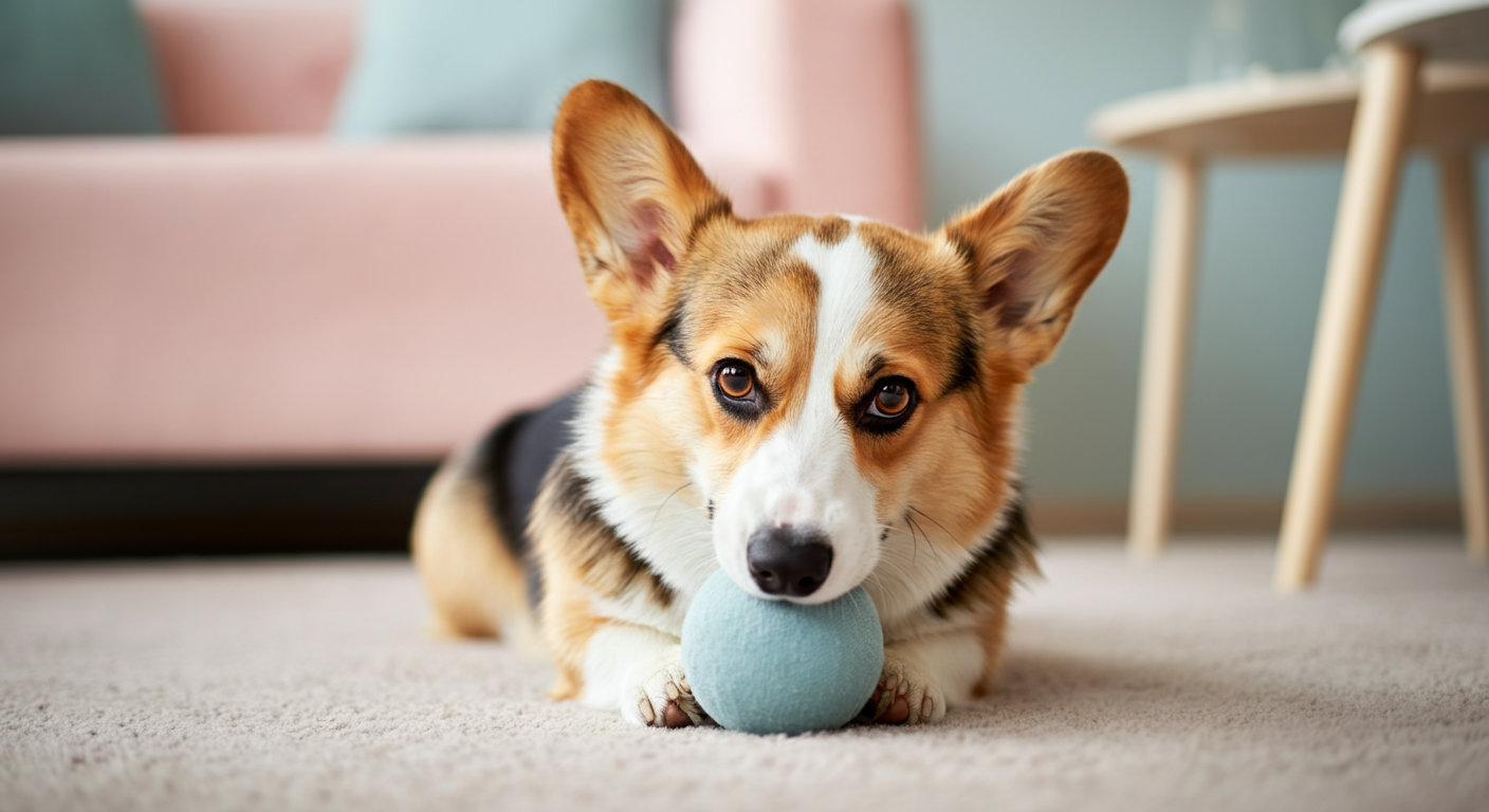 雨の日も安心！室内で愛犬の運動不足を解消するボール選びと遊び方