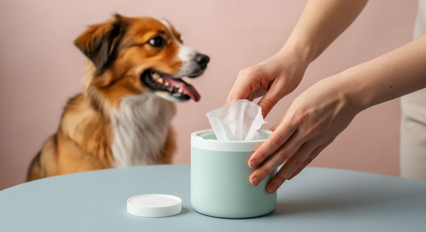 ドッグランに持参しよう！簡単3ステップでできる「手作り無添加ウェットティッシュ」