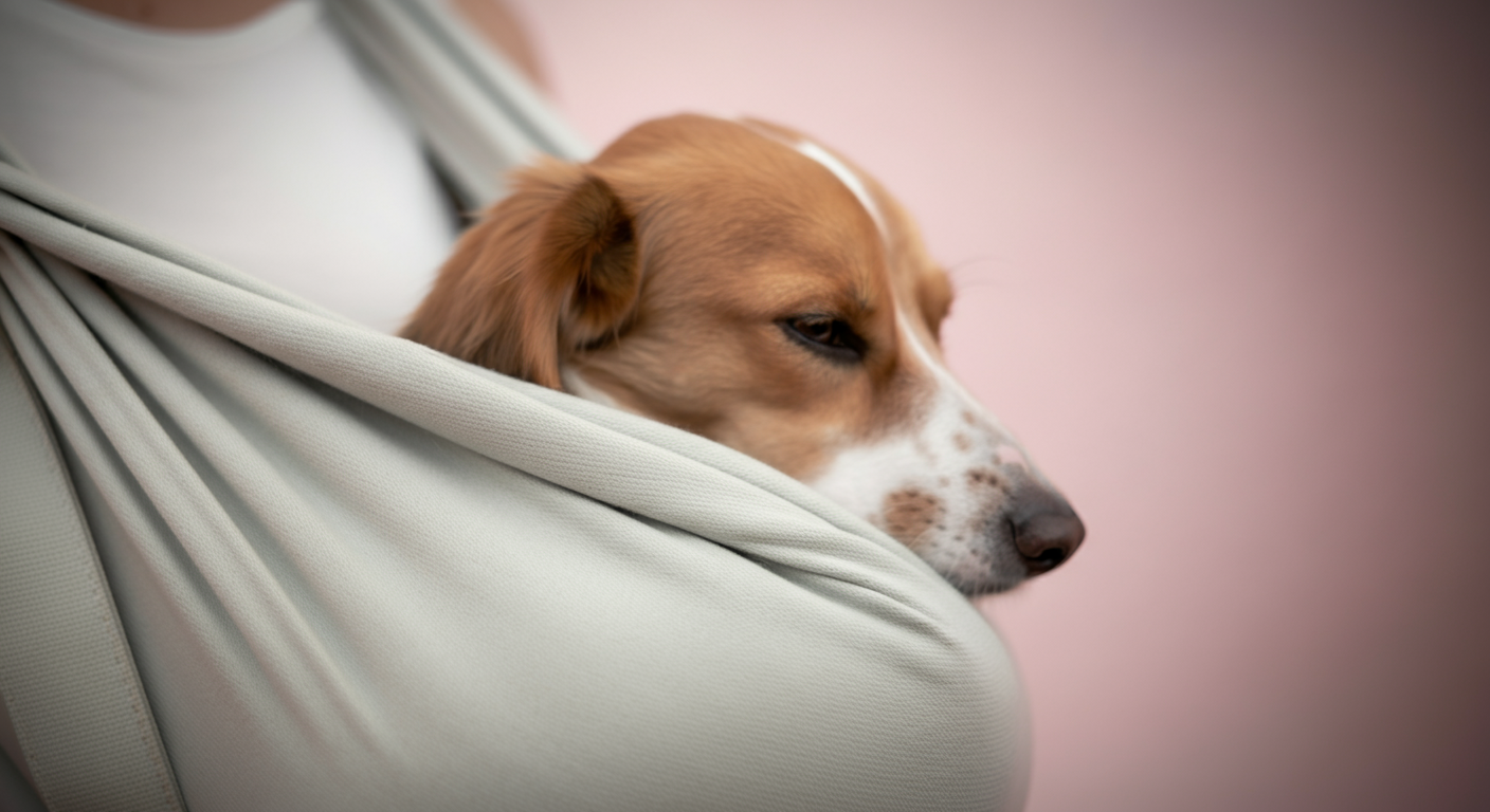 愛犬の体を守るために。ドッグスリングの安全性と正しい使い方を徹底解説
