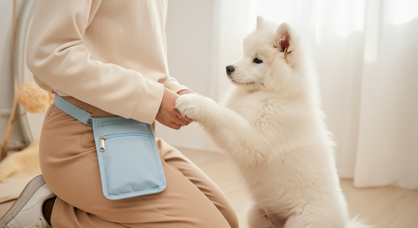 しつけの成功率が変わる？愛犬との絆を深めるトリーツポーチ入門