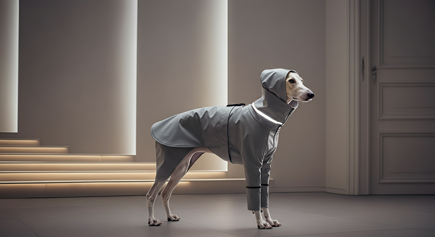 もう妥協しない。デザインと機能で選ぶ、愛犬のための一歩進んだレインコート術