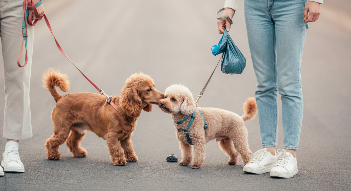 うんち袋が会話のきっかけに?ドッグランで好かれる飼い主のコミュニケーション術