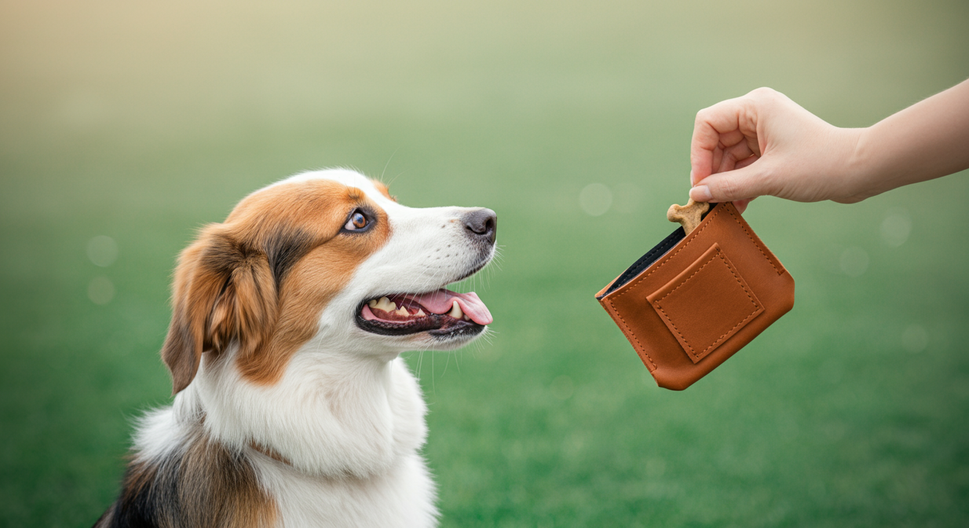 【吠えちゃう子必見】ドッグランで「静かに」を教えるトリーツポーチ活用術