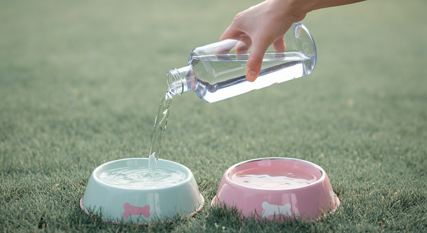 多頭飼い必見！ドッグランの給水ボトル、サイズと選び方の最適解は？