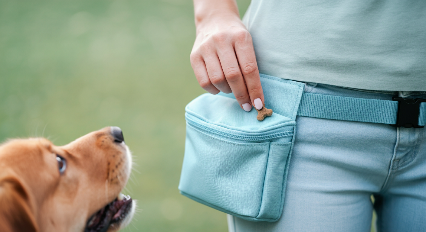 もう散歩で慌てない！愛犬との絆が深まるトリーツポーチ選びの基本