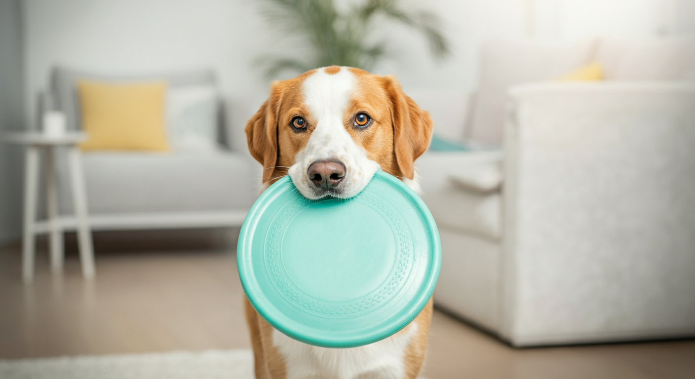 ドッグランでいきなりはNG！お家で始めるフリスビー入門3ステップ