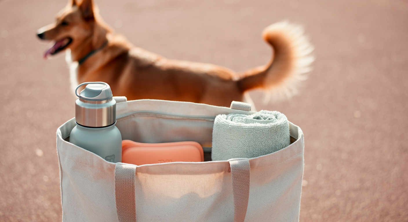 これさえあれば安心！ドッグランデビューの持ち物リスト【給水ボトルが必須な理由】