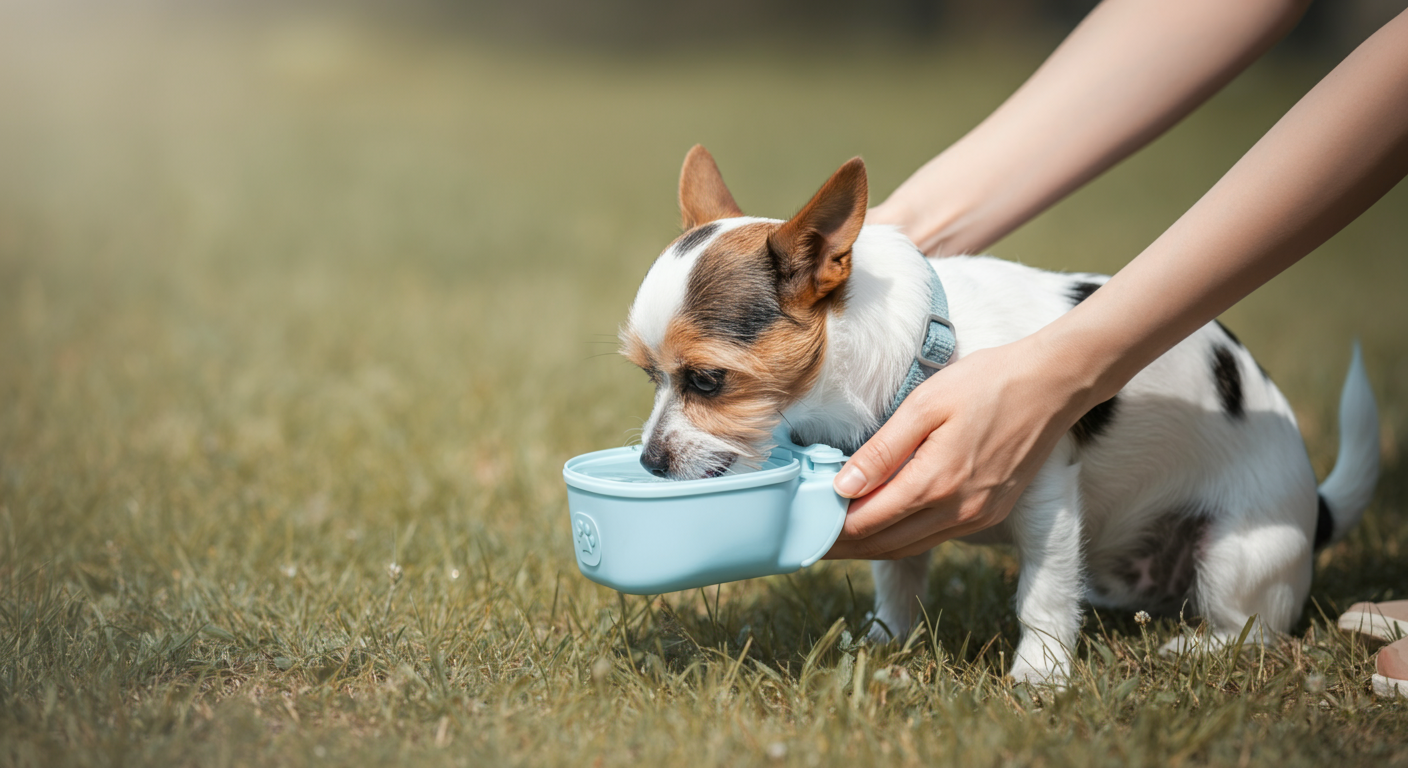 その水、本当に安全?ドッグランでの給水ボトル代用時に守りたい衛生&熱中症対策