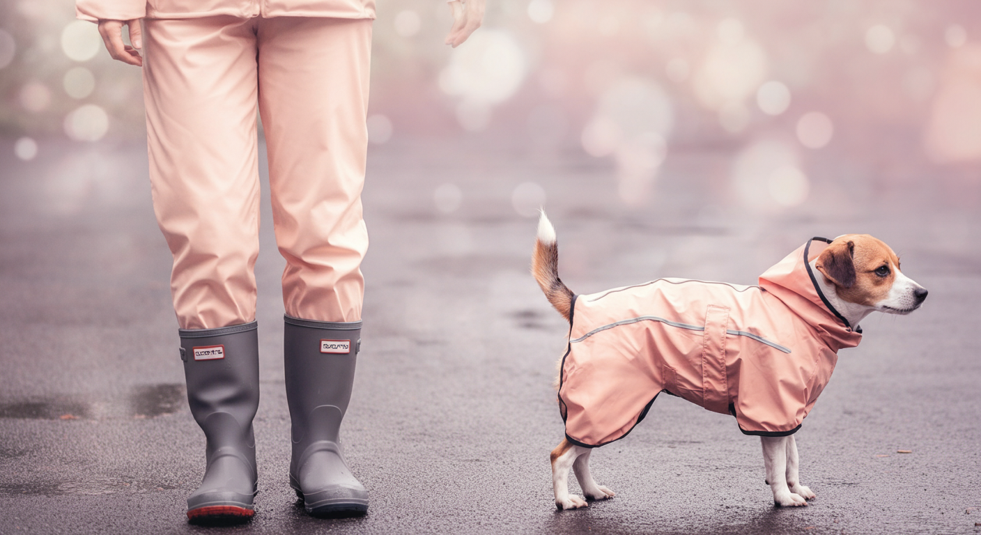 レインコートでドッグランへ!他の犬と上手に遊ぶためのマナーと注意点