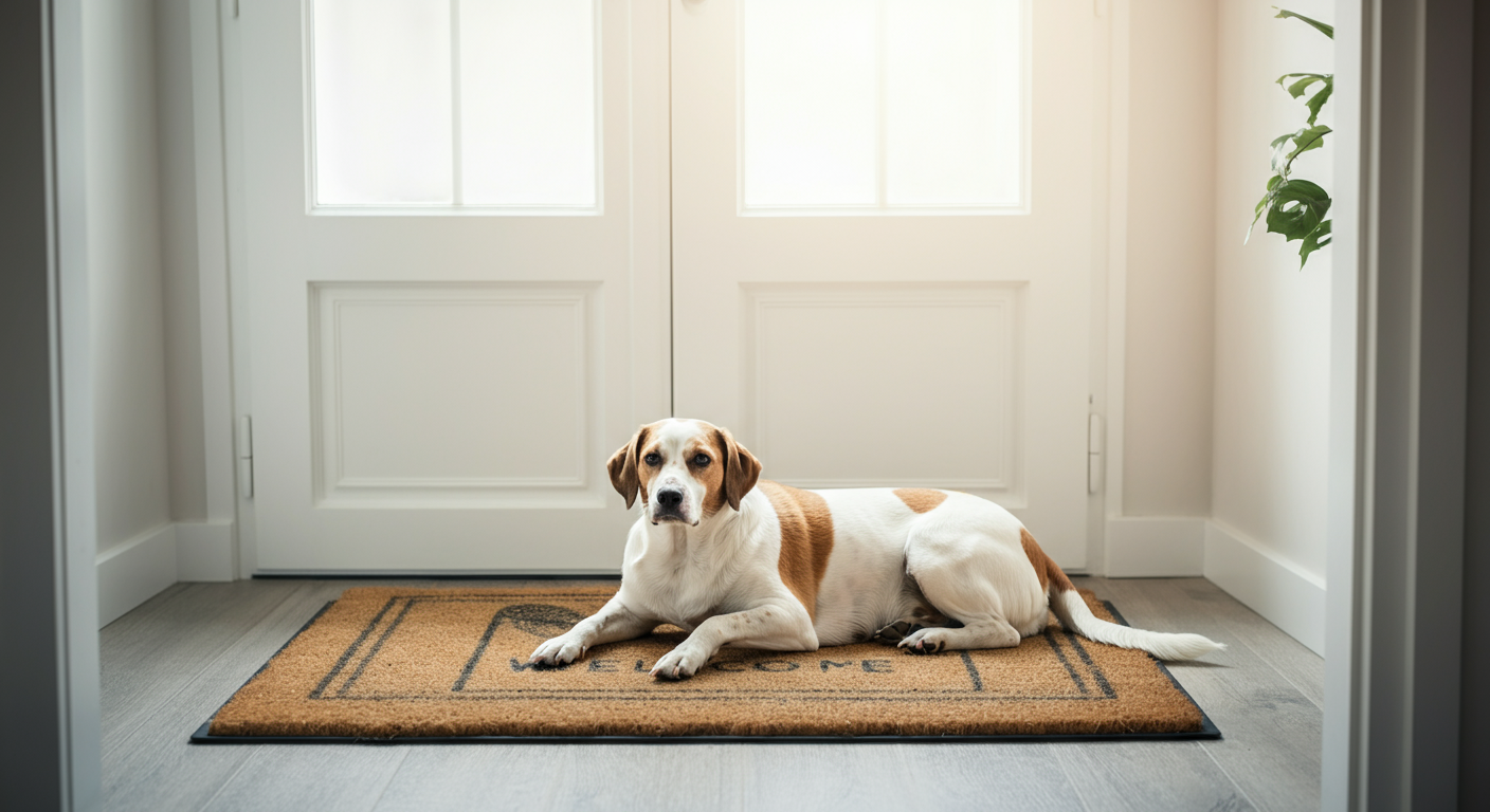 「ピンポーン！」はリラックスの合図に。来客時の興奮を笑顔に変えるハウストレーニング