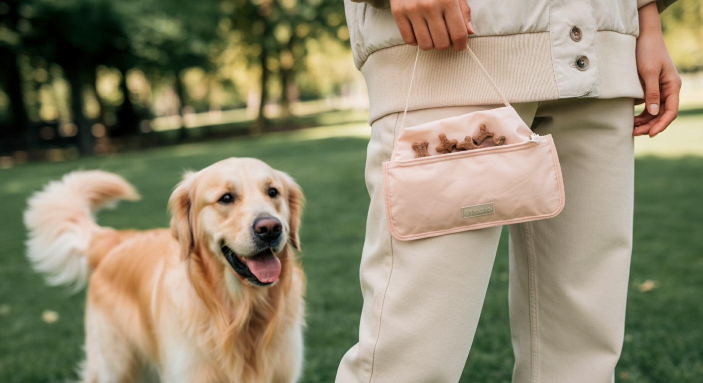 もう迷わない！愛犬との暮らしが変わる「トリーツポーチ」はじめての選び方