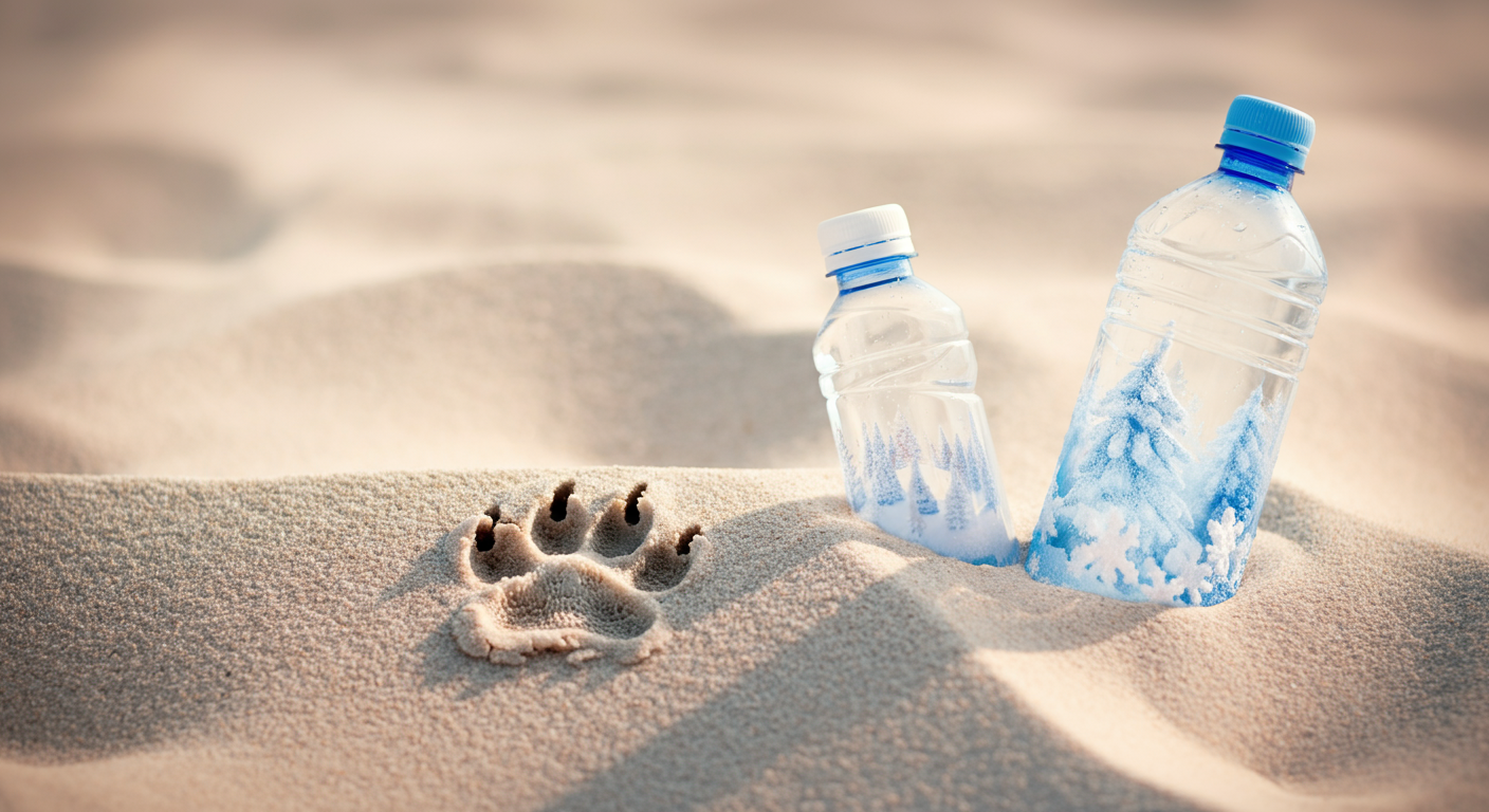 夏と冬で変えるのが正解！ドッグラン給水ボトルの賢いサイズ使い分け術