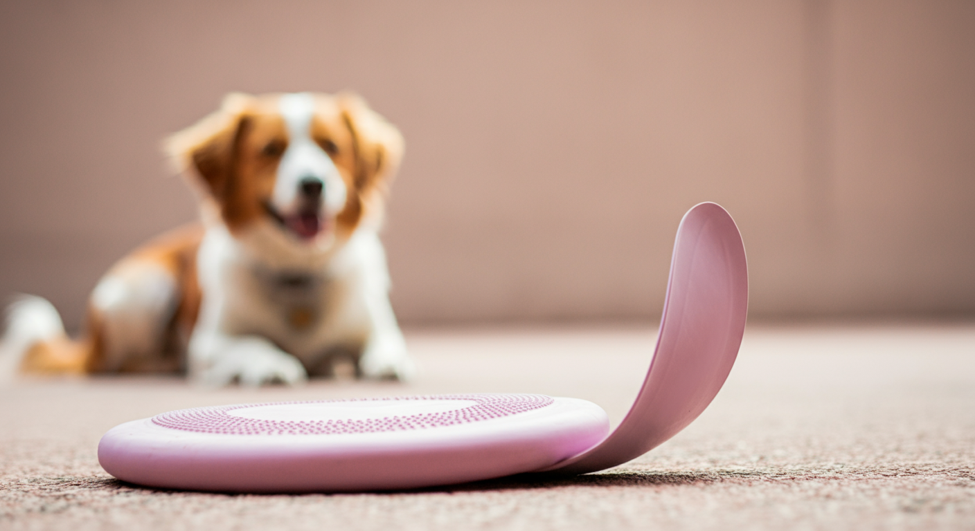 本当に安全なフリスビーとは？愛犬の歯と健康を守るための素材選び