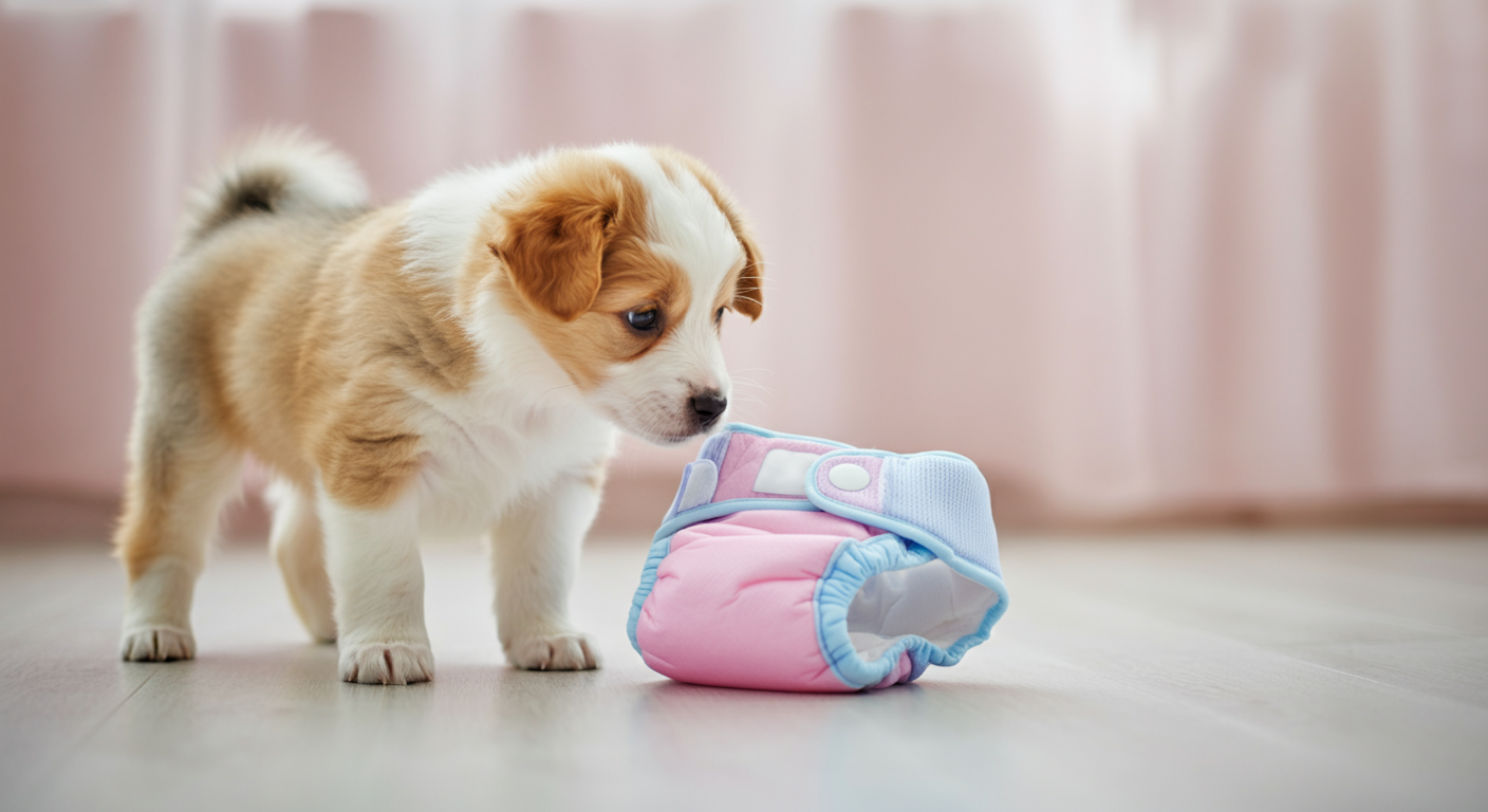 子犬のマナーウェアはいつから？トイレトレーニングを成功に導く正しい使い方