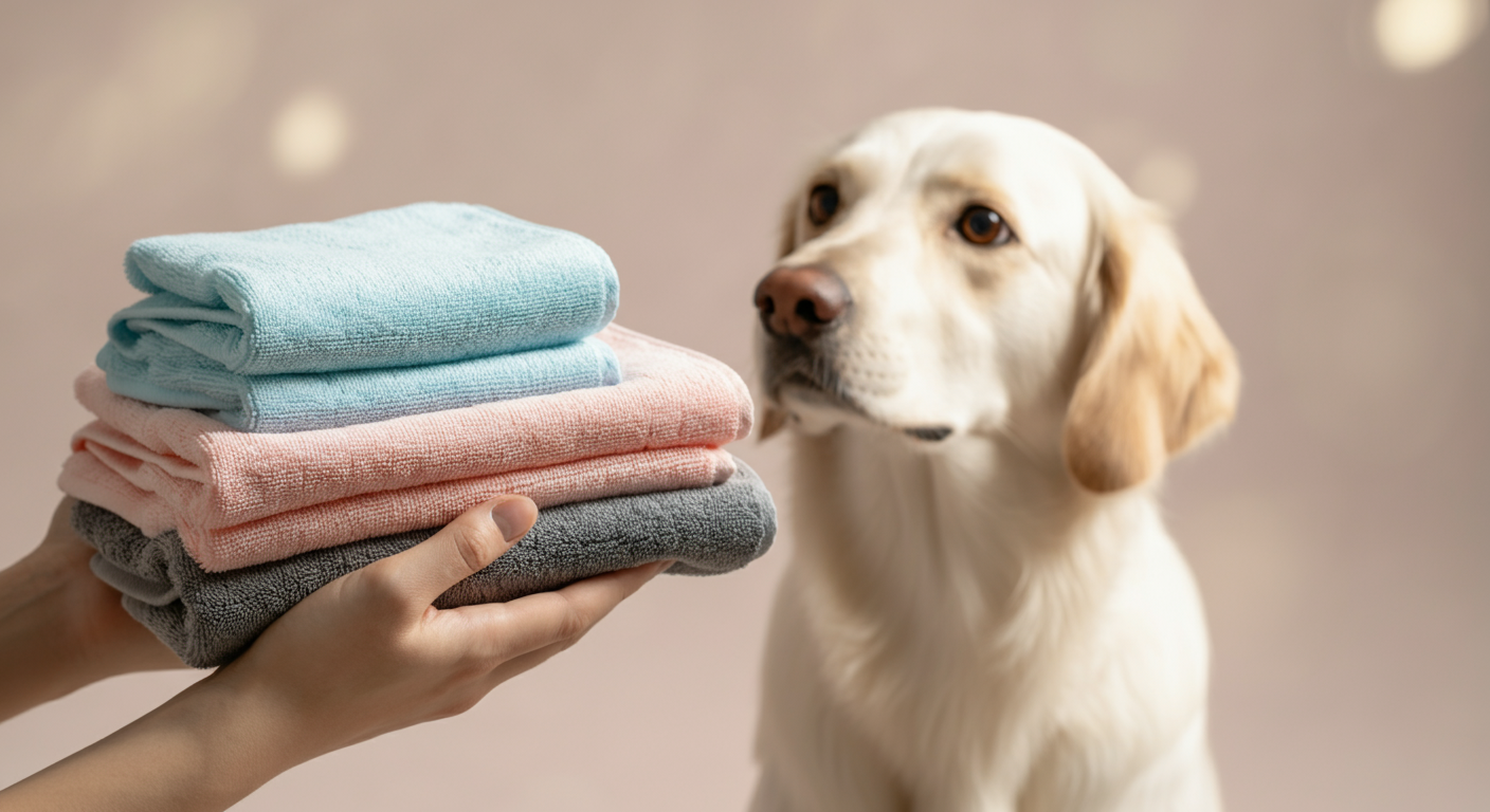 もう迷わない！ドッグランのプロが教える「魔法のタオル」選び方ガイド