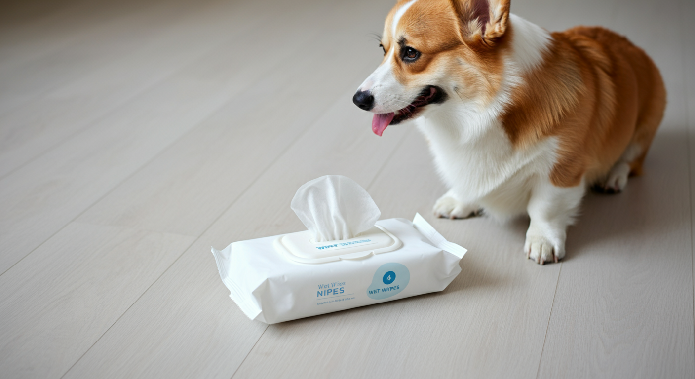 【初心者向け】犬用ウェットティッシュは本当に必要？あると便利な5つのシーン