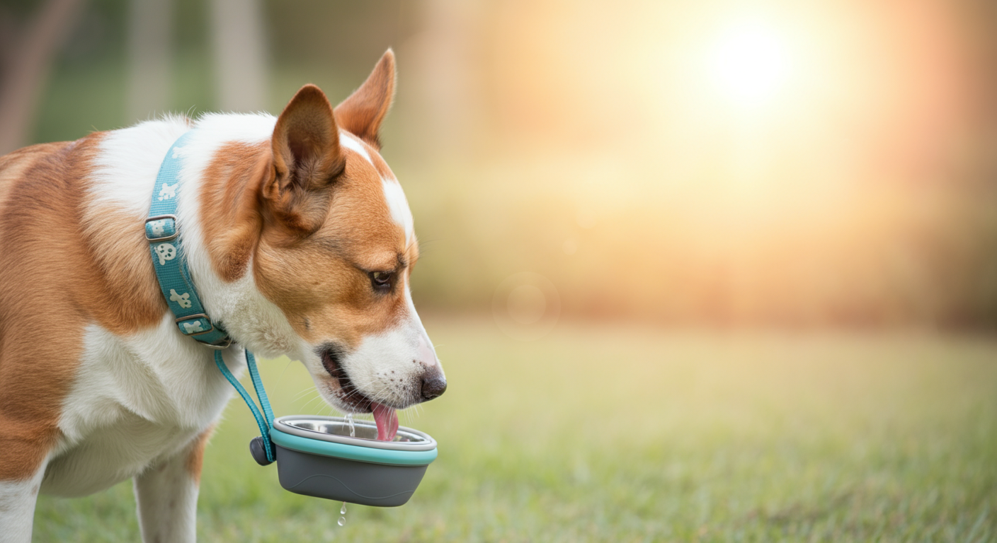愛犬を熱中症から守る！ドッグランでの正しい水分補給タイミングと衛生管理