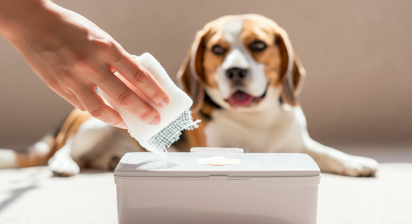 愛犬を守る最初の一歩。初心者でも安心の『犬用救急セット』基本ガイド