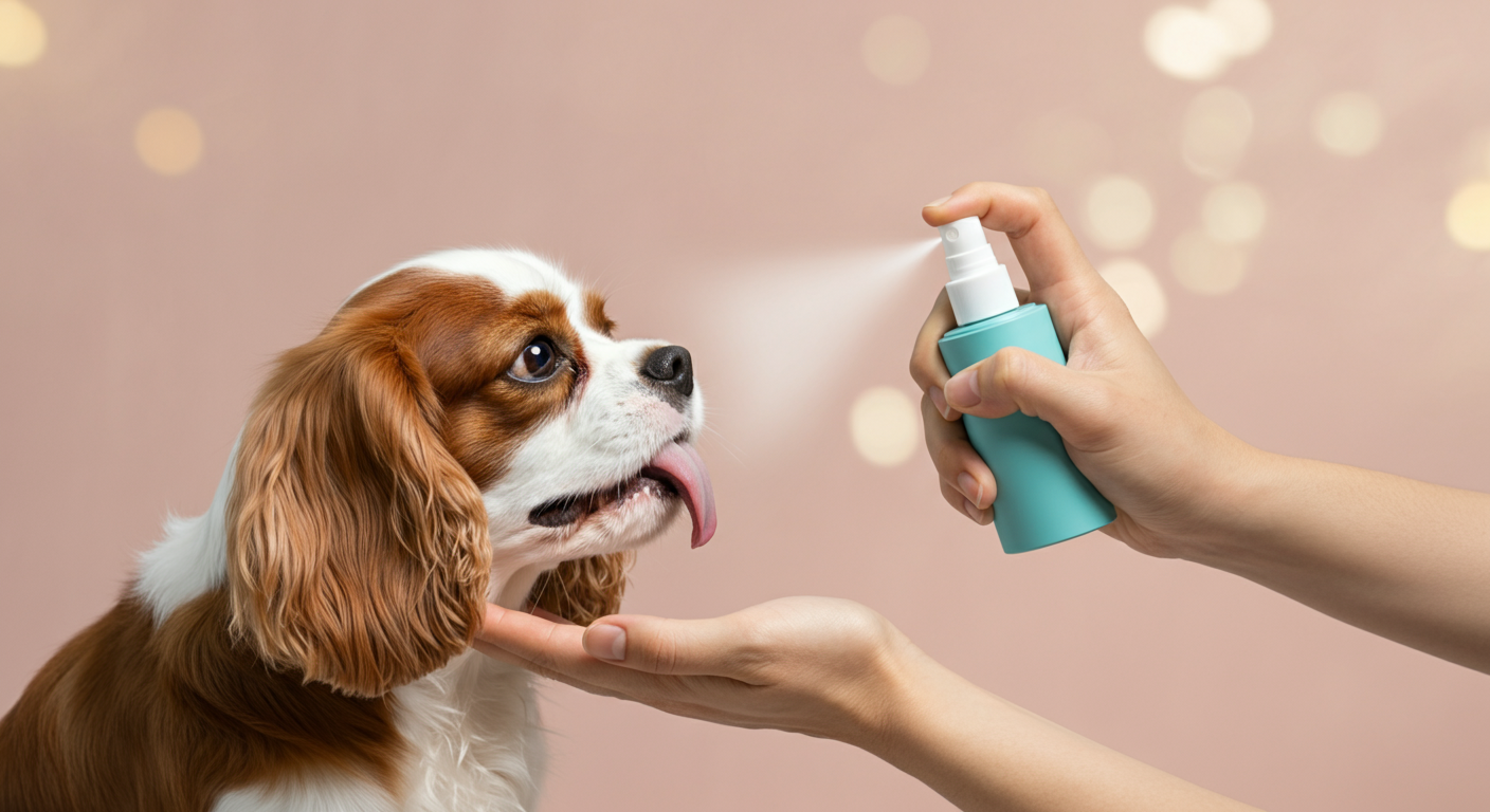シュッが苦手な愛犬に。虫除けスプレーを好きにさせる魔法のテクニック