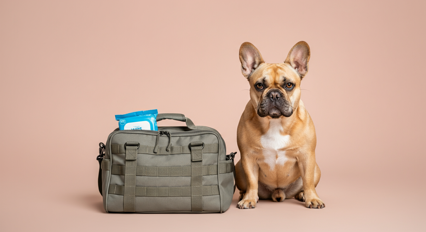 【犬の防災】もしもの時に命を守る、ウェットティッシュの備え方