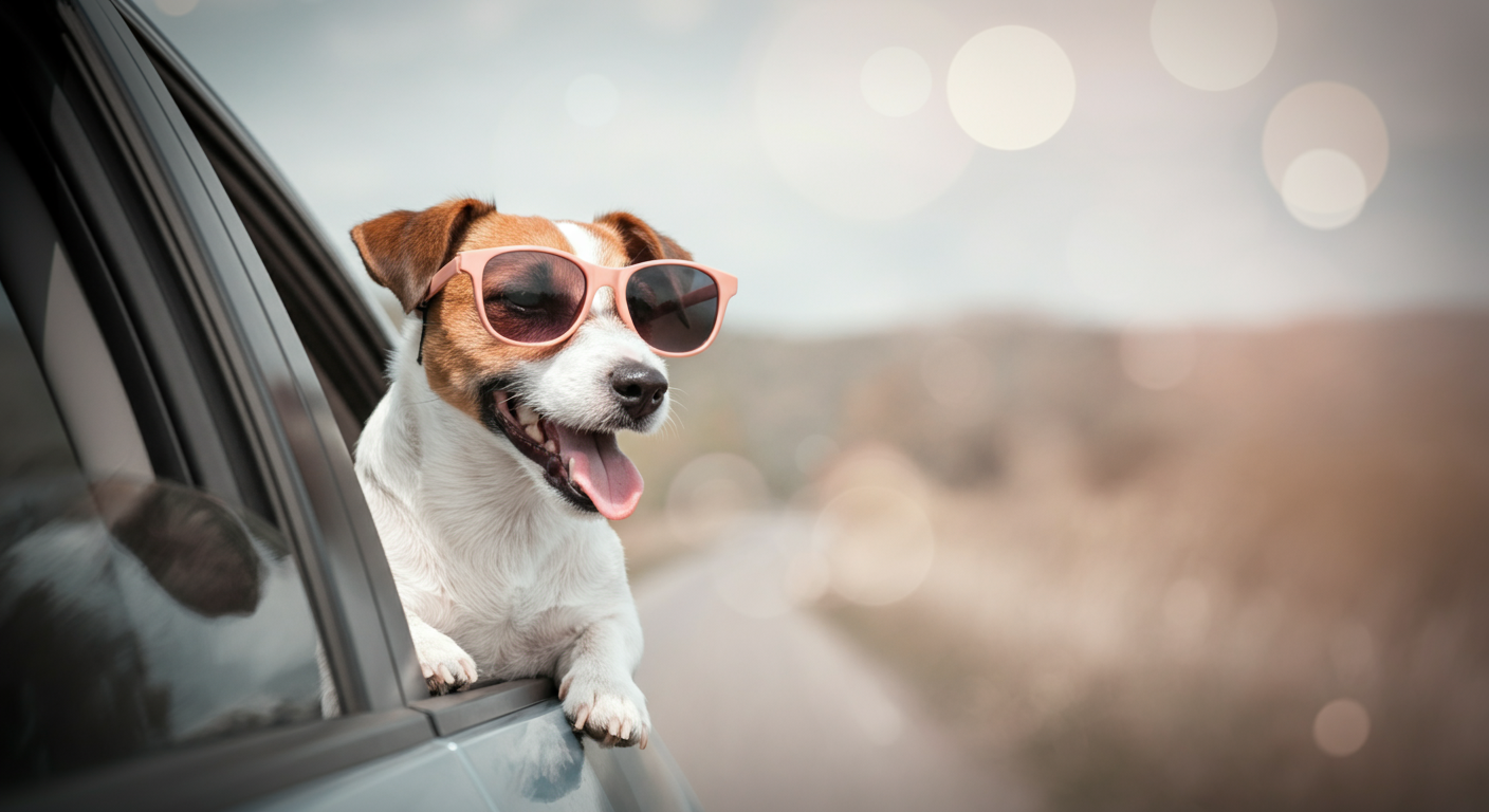 海、山、ドライブへ！愛犬との夏を120%楽しむためのサングラス活用術