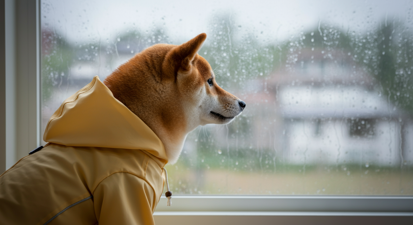 もう雨の日の散歩で悩まない。愛犬のためのレインコート、最初の1着の選び方