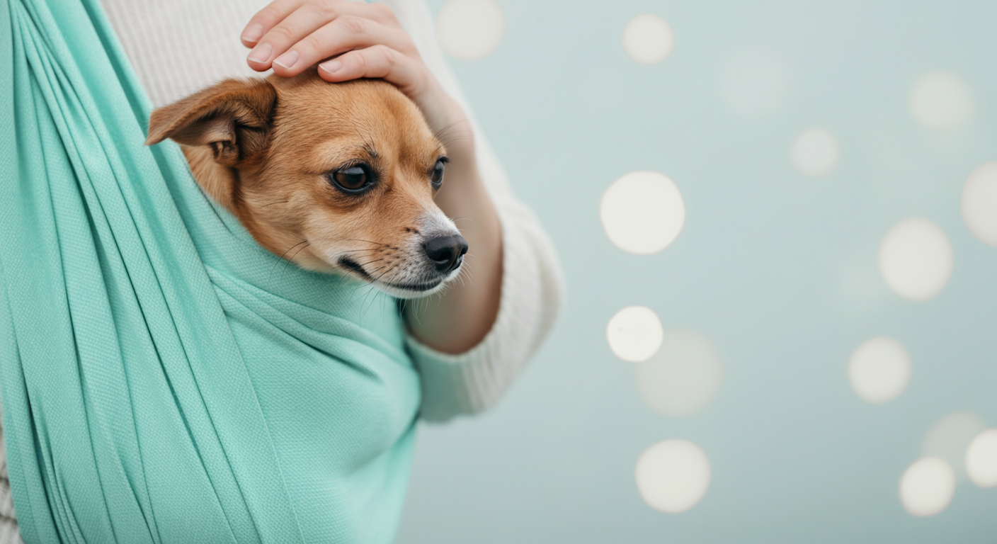 臆病な子のためのドッグラン攻略法！スリングを「安全基地」にする3ステップ