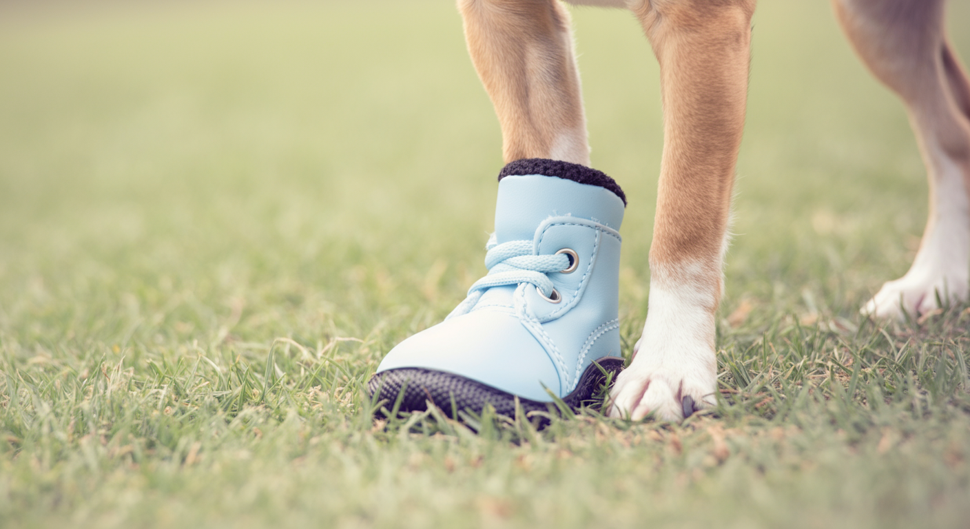 真夏のドッグランは火傷リスクも？愛犬の肉球を守る犬用靴の必要性と選び方