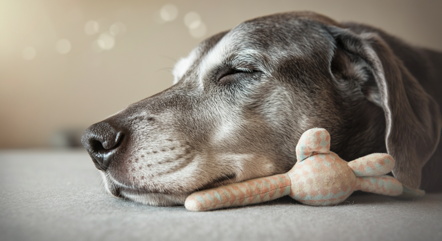 シニア犬との豊かな時間。心と体を優しく刺激するおもちゃの選び方