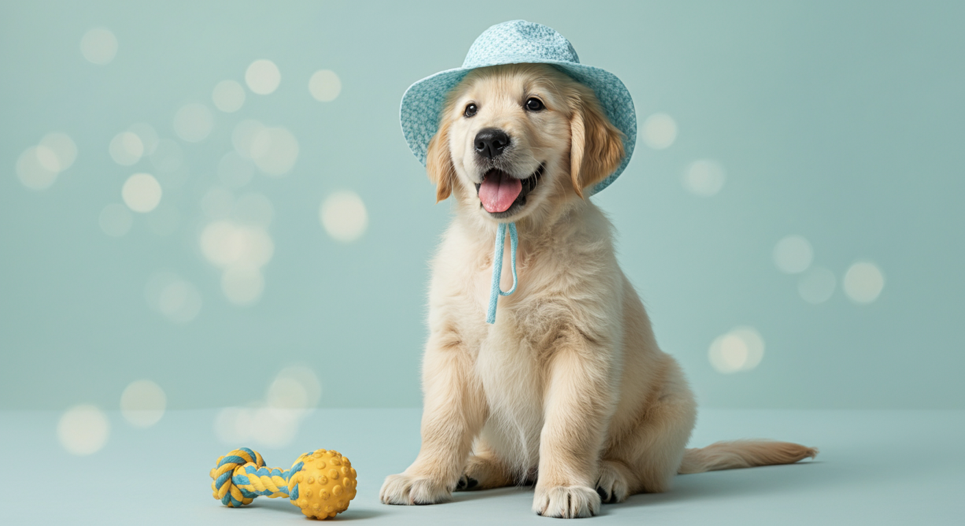 もう嫌がらない！愛犬がUVハットを好きになる、魔法の3ステップ