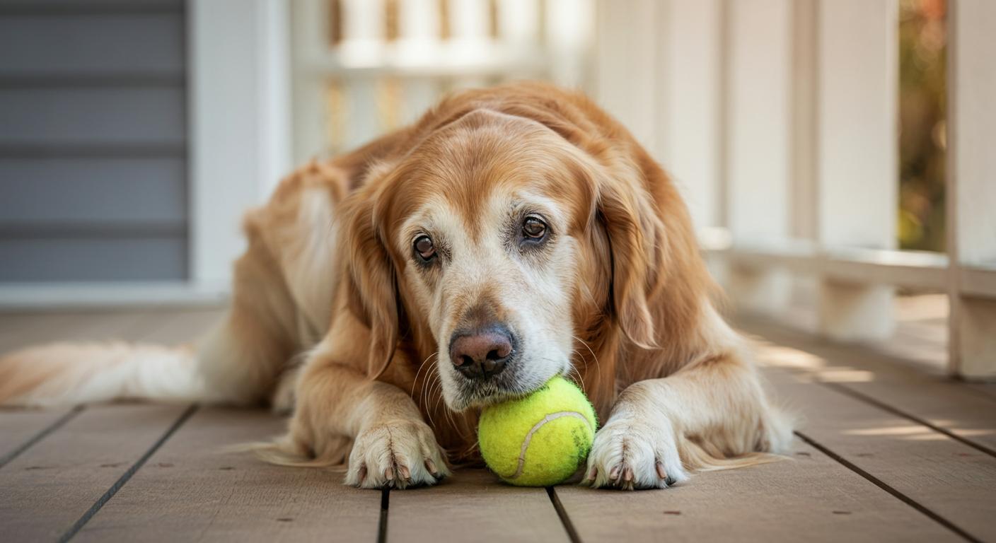 激しい運動はもう不要。シニア犬と楽しむ、心と体にやさしいボール遊び入門