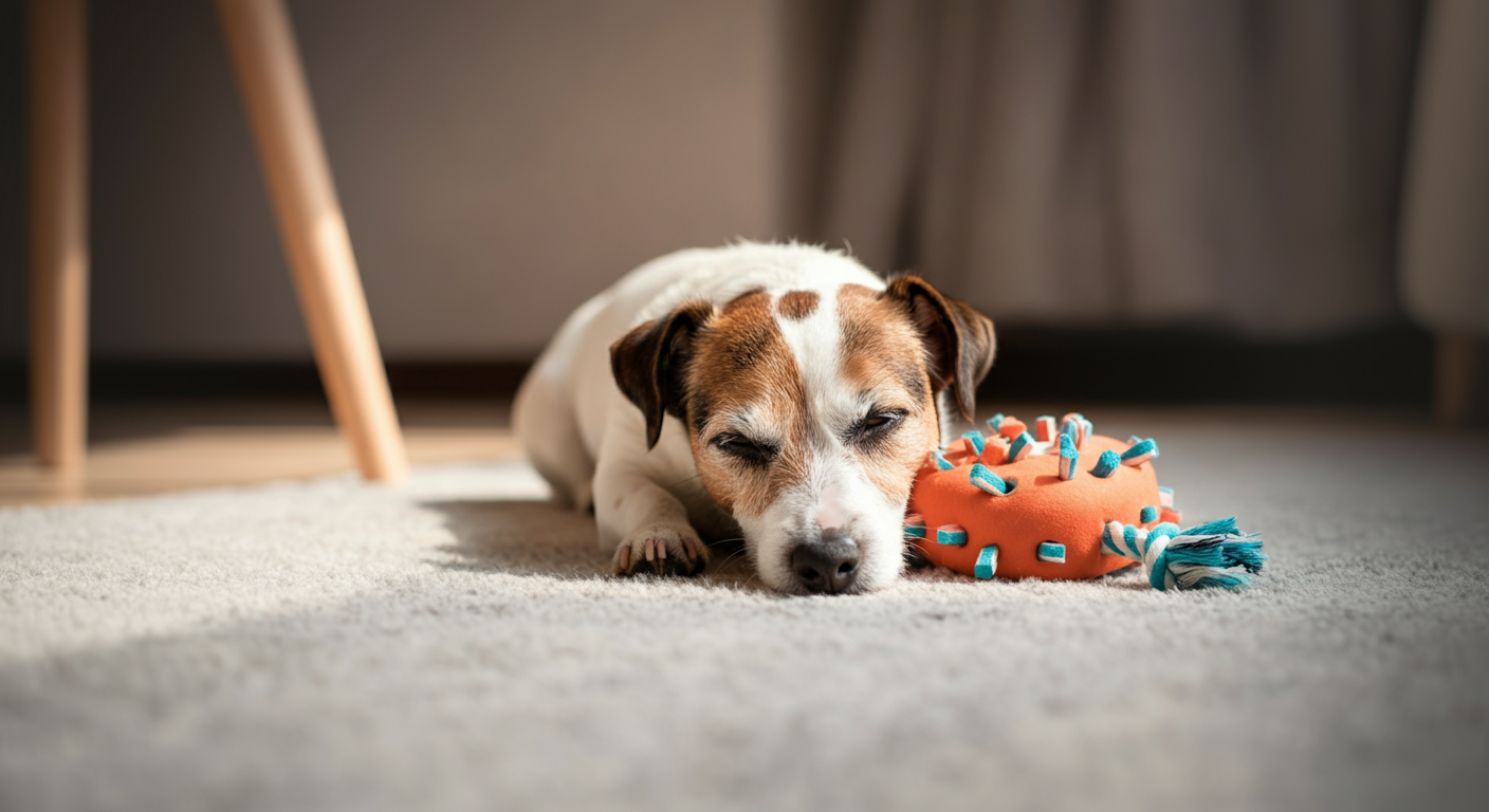 「ただいま」が笑顔に変わる。愛犬の留守番ストレスを解消するおもちゃ活用術