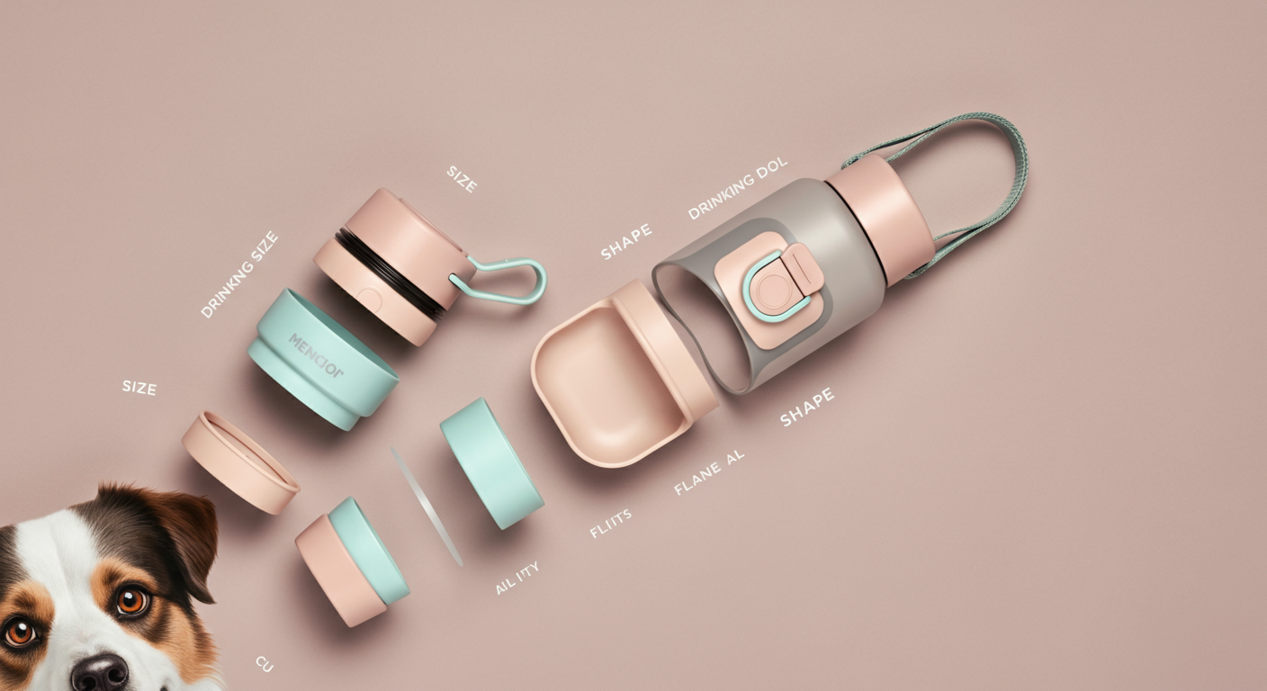 サイズだけで選んでない？ドッグラン用給水ボトルの満足度を上げる「3つの隠れ要素」