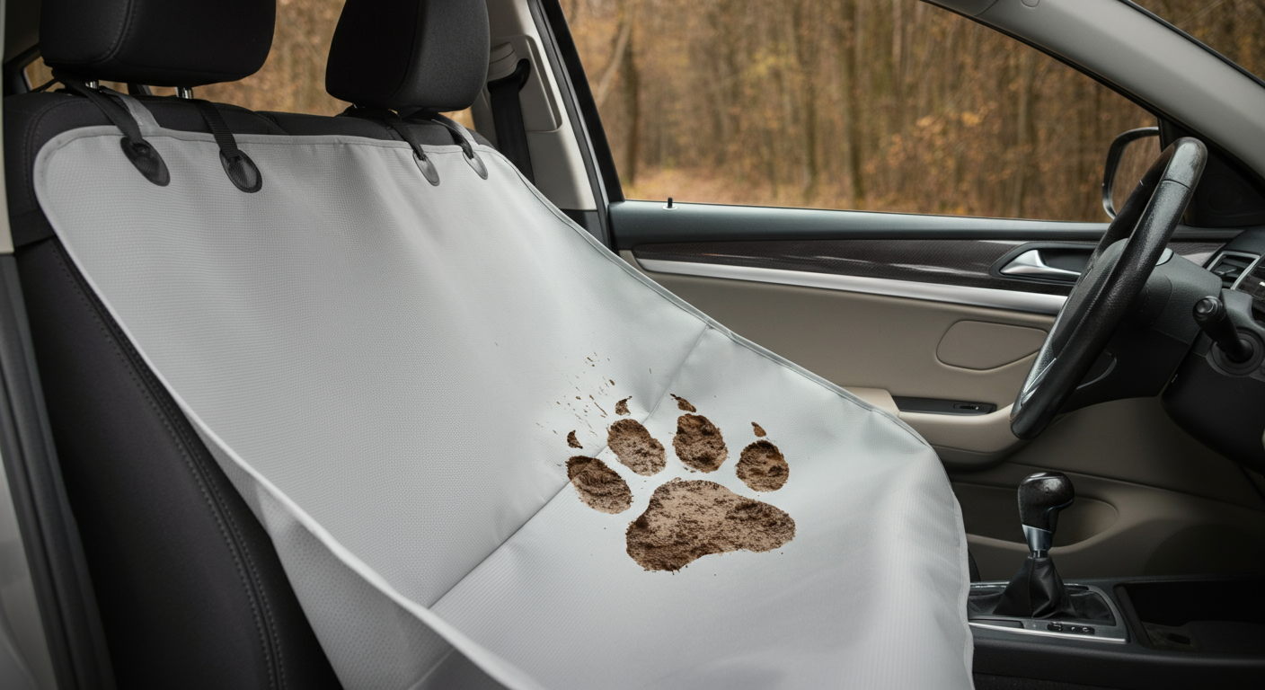 泥んこOK！アウトドア派に捧ぐ、最強タフネス犬用シートカバーの条件