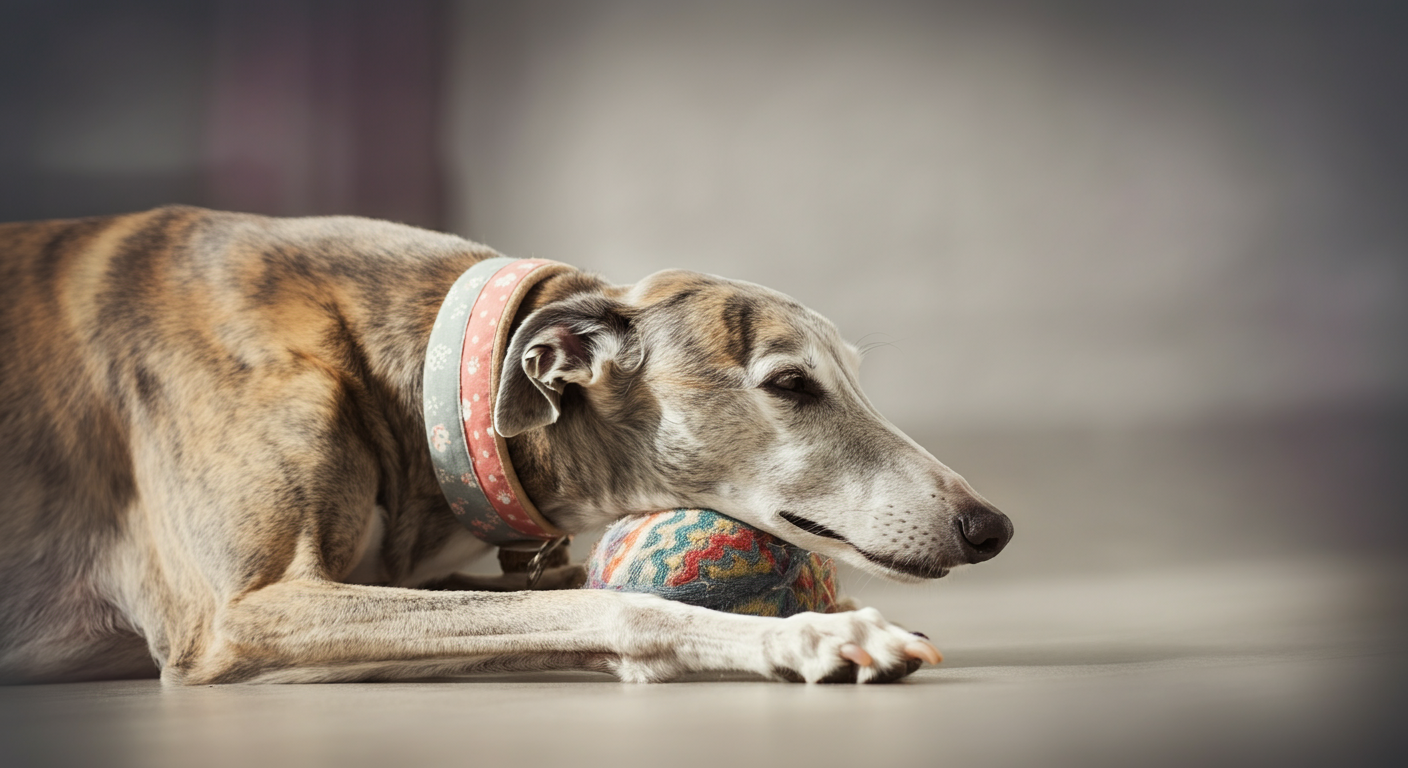 シニア犬との穏やかな時間。体に優しいボール遊びで心と脳を元気に