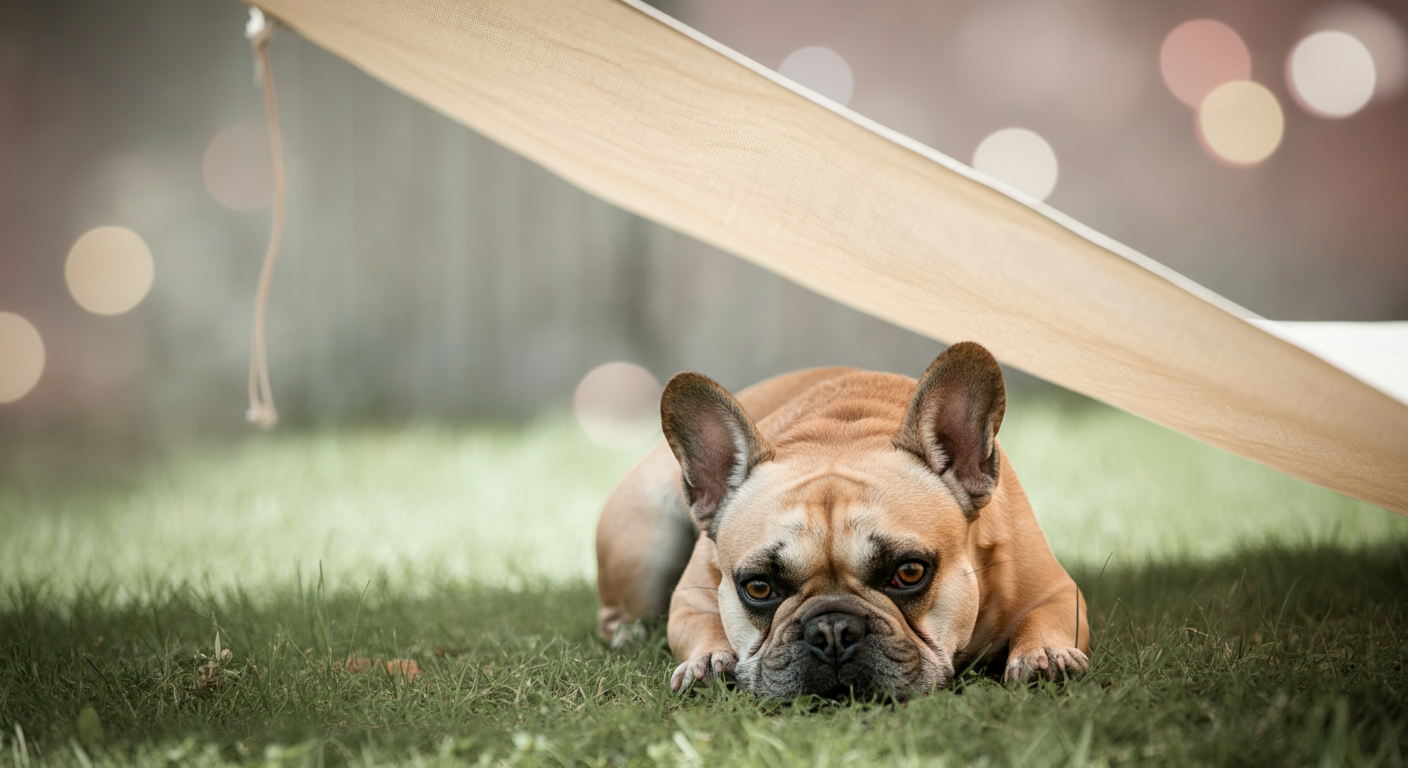 荷物は軽く、思い出は重く。ミニマリスト向けドッグラン日除け術