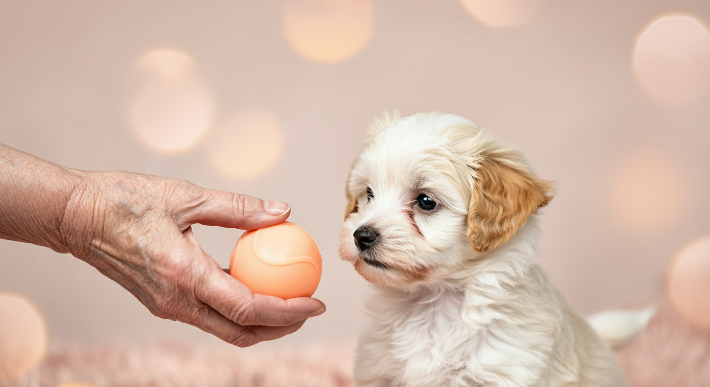 子犬とシニア犬のためのボール選び。安全性と楽しさを両立する３つのポイント